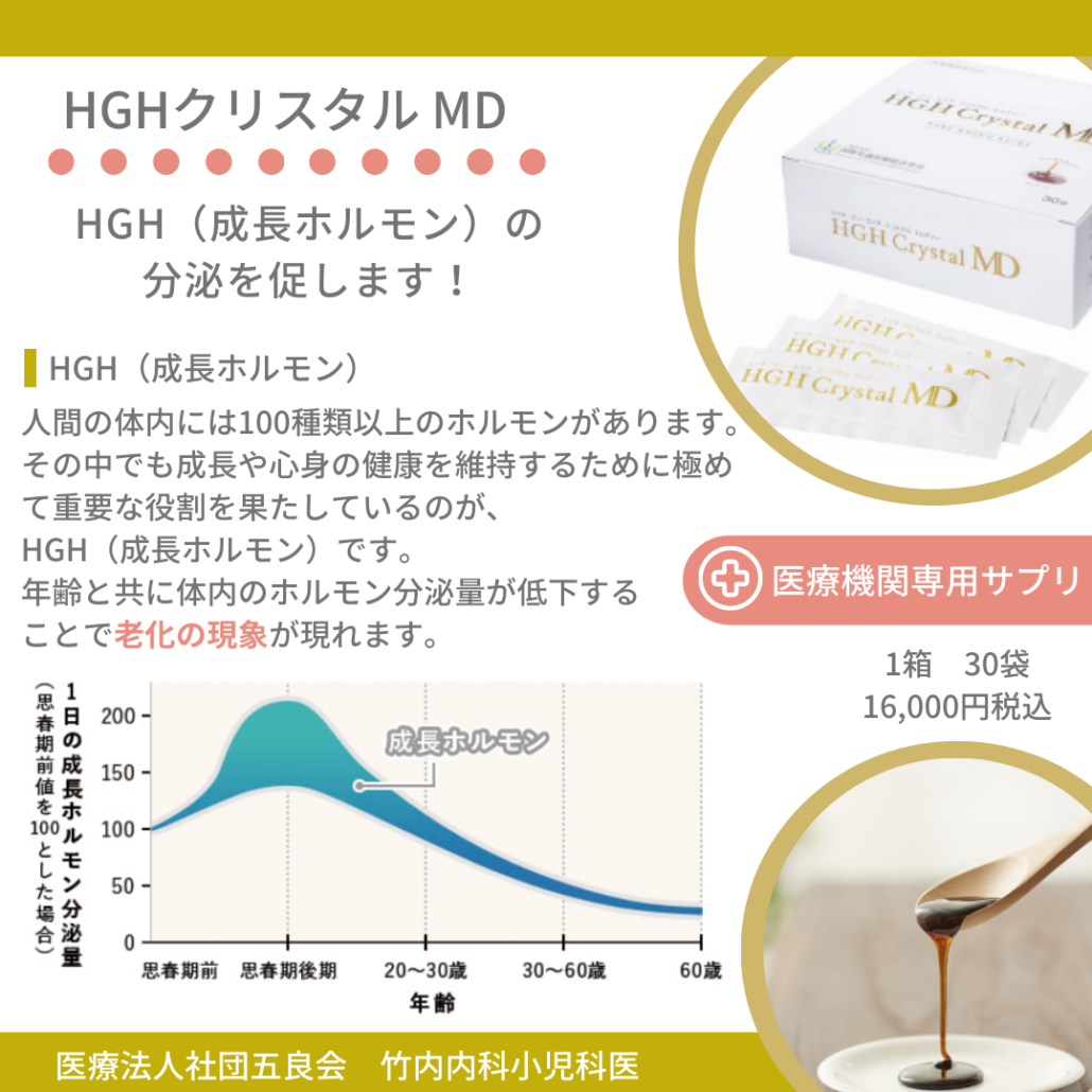 HGH Cristal MD  30個入り