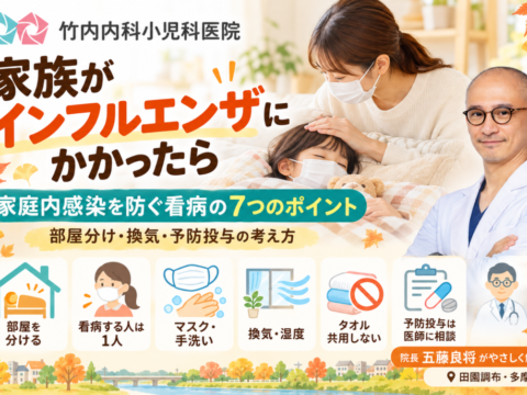 家族を守るインフルエンザ対策